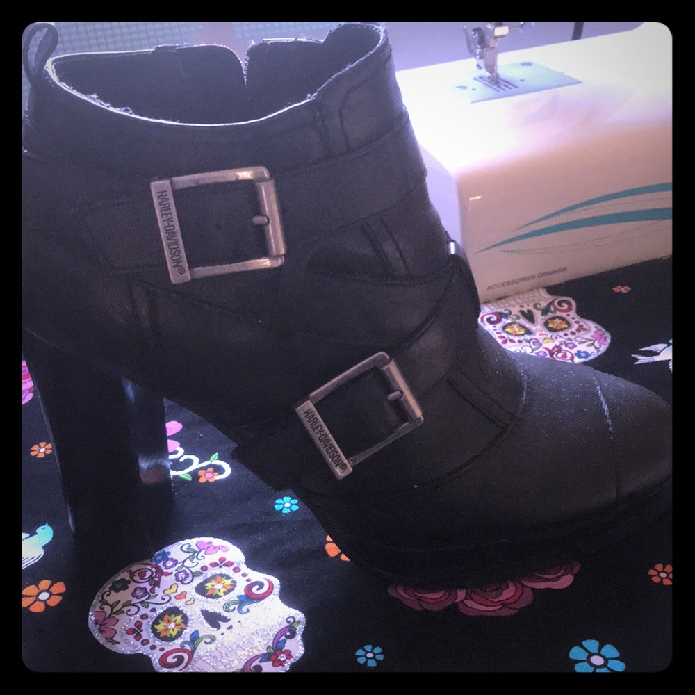 Harley Davidson booties